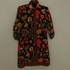 MAUDE VIVANTE ava dress in night glow XS